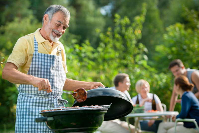 Man at the BBQ