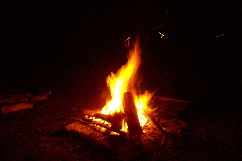 Camp fire