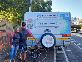 Riding from Victoria to Queensland for a cure article image