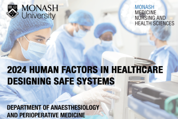 Human Factors in Healthcare: Designing Safe Systems (March) article image