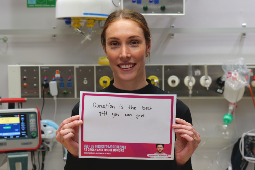 Emergency nurse Maeve shares what organ donation means to her